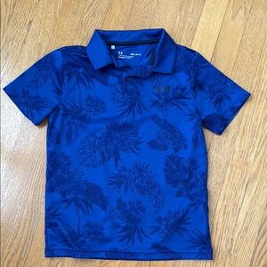 Under Armour Blue Performance Polo Shirt